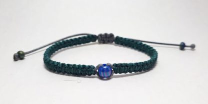 Zeegroen Armbandje Met Kraal