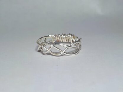 Gevlochten Zilveren/Gouden Ring