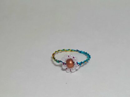 Daisy Ring Zilver/Goud/Regenboog