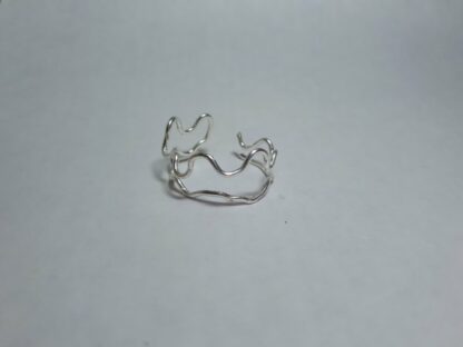 Aquarius/Waterman Zodiac Sign Ring goud/zilver