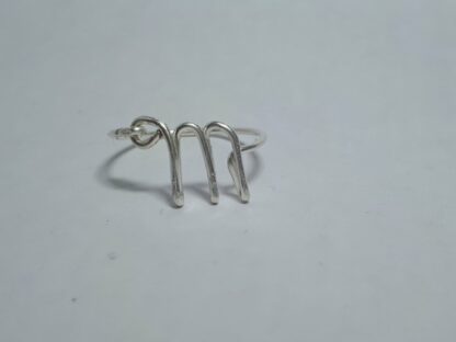 Virgo/ Maagd Zodiac Sign Ring Goud/Zilver