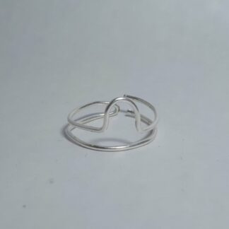 Libra/ Weegschaal Zodiac Sign Ring Goud/Zilver