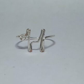 Pisces/Vissen Zodiac Sign Ring Goud/Zilver