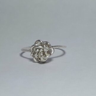 Roos Ring zilver/goud