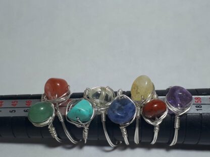 Chakra Kleuren Ring per stuk - Afbeelding 2